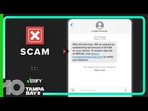 Yes, phony SunPass texts still making the rounds as state seizes more scam sites