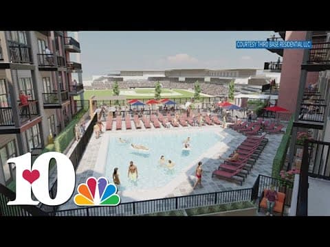 Apartment complex next to Smokies stadium begins construction