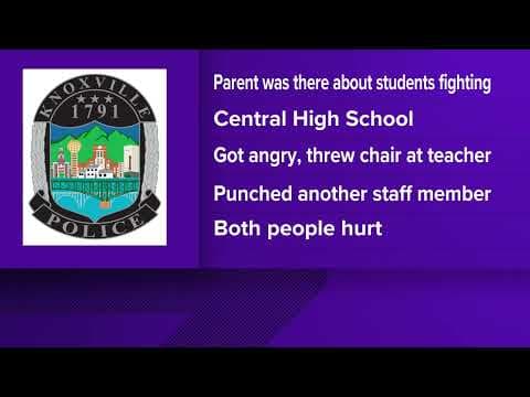 KPD: Central High School parent arrested after punching staff member, throwing chair