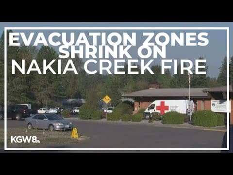 Evacuation zones shrink on Nakia Creek Fire near Washougal after frantic weekend