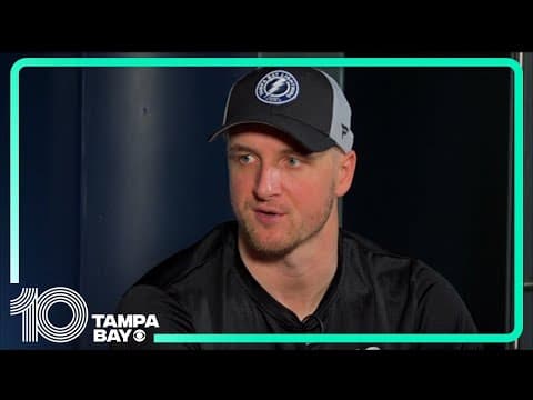 Tampa Bay Lightning's Darren Raddysh jokes about going bald in the offseason
