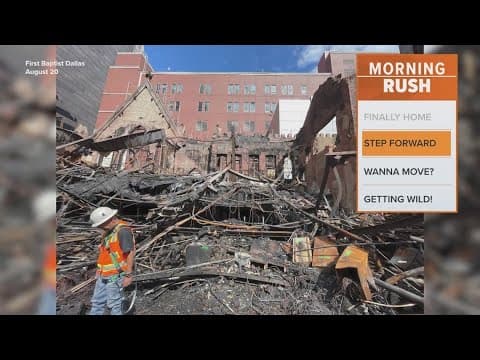 First Baptist Dallas fire: New photos show damage at Texas church