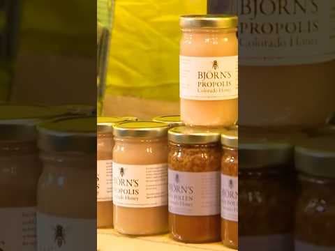Bjorn's Colorado Honey, small-batch, local honey producer, at Denver