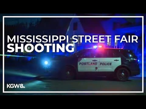 Two injured in shooting, stabbing near Mississippi Street Fair in North Portland over weekend