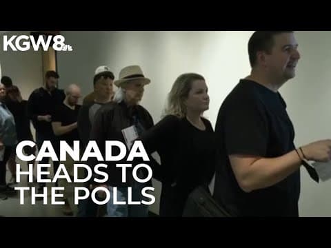 Canadians head to the polls to choose new prime minister