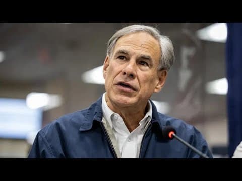 LIVE: Gov. Abbott gives update on on response to severe flooding in Central Texas