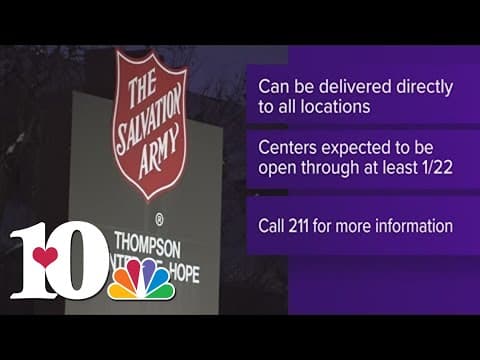 Knox County warming centers in need of food donations