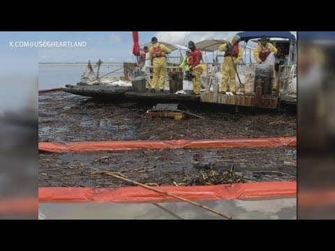 Latest in Plaquemines Parish oil spill | 116,000 gallons of oily water recovered