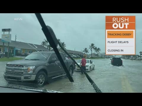 Hurricane Debby makes landfall in Florida