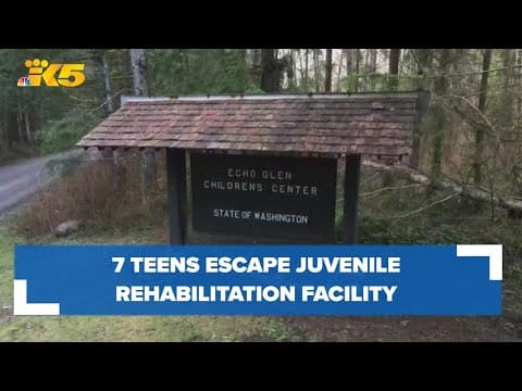 7 teens at Echo Glen assault staff, escape in stolen vehicle: Authorities