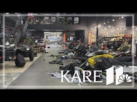 Man arrested in Christmas-morning burglary at Tousley Motorsports