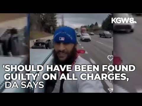 Multnomah County calls out judge for mostly acquitting viral Portland reckless driver