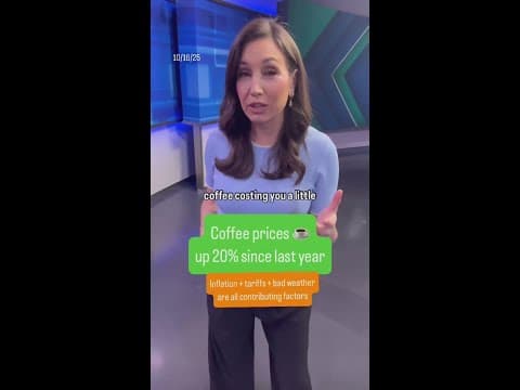 Here’s why your coffee is getting more expensive