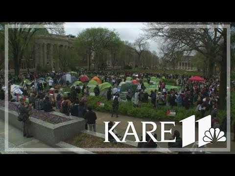 Protests continue at the University of Minnesota as finals approach