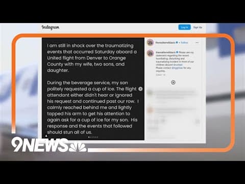 Terrell Davis 'in shock' after he was handcuffed on United flight