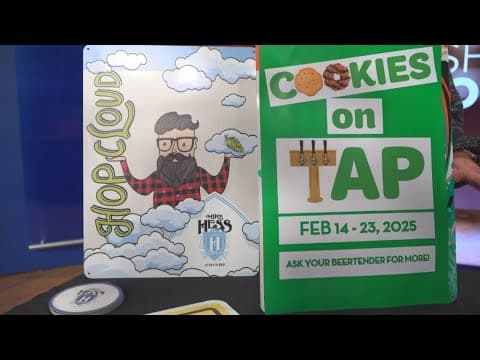 Cookies on tap at Mike Hess Brewing | Popular brewery pairs Girl Scout Cookies with craft brews