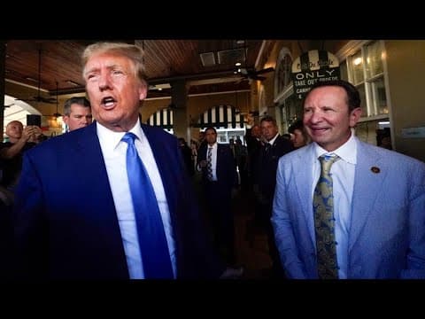 LIVE: Trump, Gov. Landry announce new Louisiana economic project