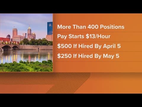 Indy Parks offering sign-on bonuses for part-time jobs in the summer
