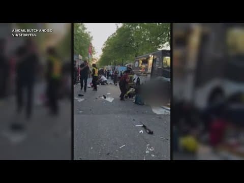 11 killed as man drives through street fest in Vancouver