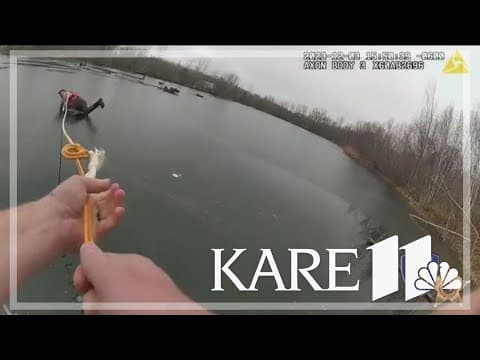 Ice fishermen, dog fall through the ice in Anoka County