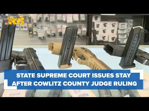 State Supreme Court issues stay after county judge rules high-capacity magazine ban unconstitutional