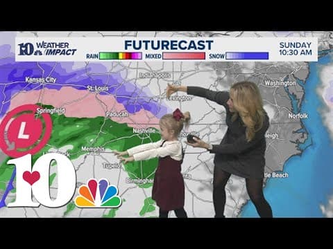 Meet our Mini Meteorologist: Jocelyn does the 7-day!