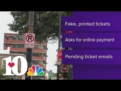 Officials warn about parking ticket scam