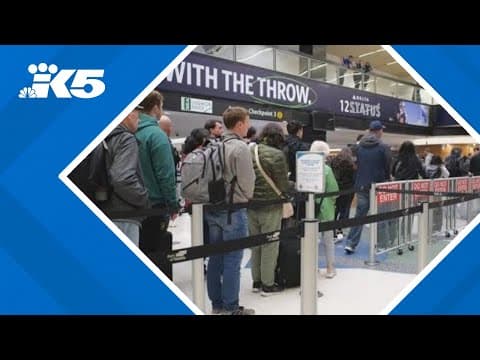 A look at construction at SEA Airport ahead of the holidays