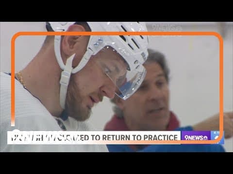 Valeri Nichushkin cleared to return to Avalanche practice