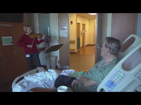 Knoxville Symphony Orchestra plays healing music at Tennova Hospital