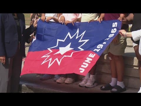 Juneteenth flags raised across San Diego County