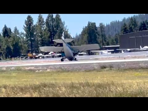 CAUGHT ON CAM: Small plane crashes at Oregon airport
