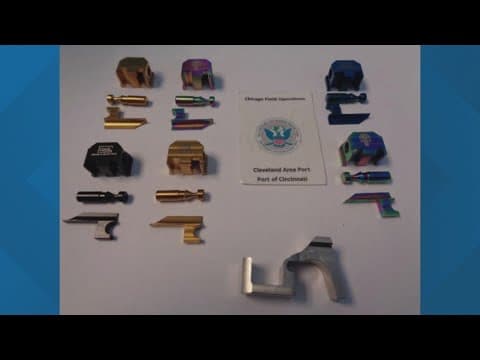 Teen charged after allegedly having machine gun conversion devices shipped to his home