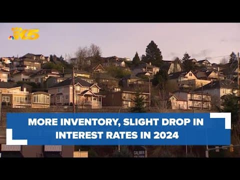 2024 housing market predictions: More inventory and slight drop in interest rates