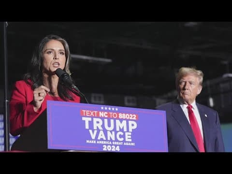 Senate confirms Gabbard as Trump's director of national intelligence