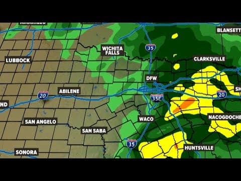 LIVE RADAR | Latest DFW forecast and radar