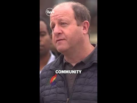 Gov. Polis calls shopping center damaged in Nederland fire the 'town center'