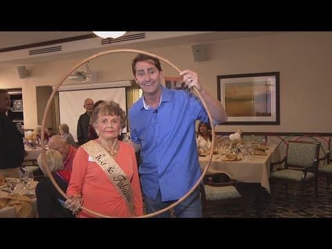 'Hula Girl' celebrates her 100th birthday and takes a bow for naming the Hula Hoop | Zevely Zone