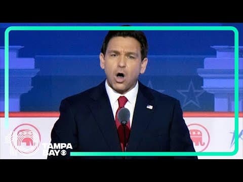 DeSantis holds presser at Naples charter school