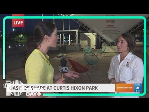 Oasis of shade now at Curtis Hixon Park in downtown Tampa
