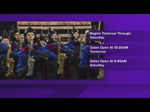 Bands of America Super Regionals begin Friday at Lucas Oil Stadium