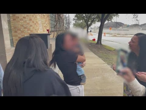 Houston mother reunited with 15-month-old son who was subject of AMBER Alert