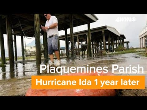 Hurricane Ida 1 year later | Plaquemines Parish
