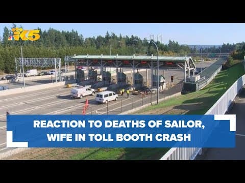Neighbor reacts to deaths of Navy sailor and wife in Narrows Bridge toll booth crash