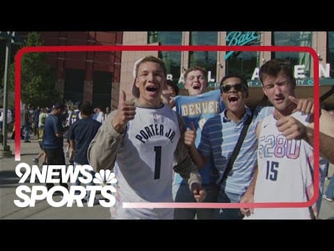 Colorado sports fans thrilled to watch Nuggets, Avs in Game 7s