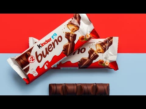 Kinder Bueno chocolate bar can be so much more than just a sweet treat