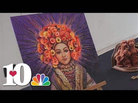 Restore Ukraine hosts art auction to show impact of war with Russia