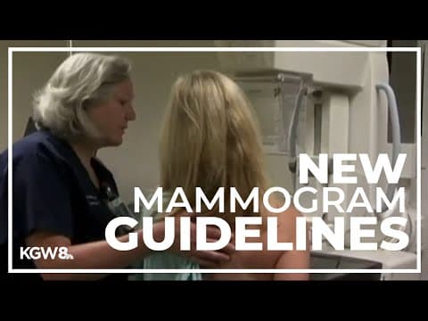 Nationwide push for earlier mammogram screenings