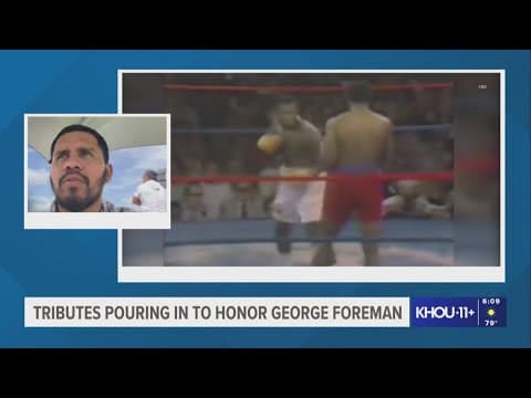 Houston boxer talks about George Foreman's impact on the sport