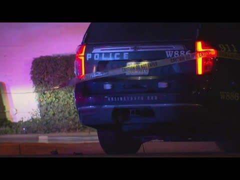 1 arrested, 1 at-large after armed robbery leads to shootout with officers, police say